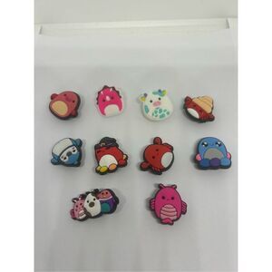 Squishmallow Inspired Shoe Charms – 10 Piece Set